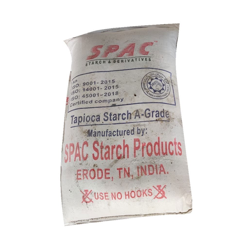 Indian SPAC Tapioca Starch Powder, Packaging Size: 50kg, High in Protein