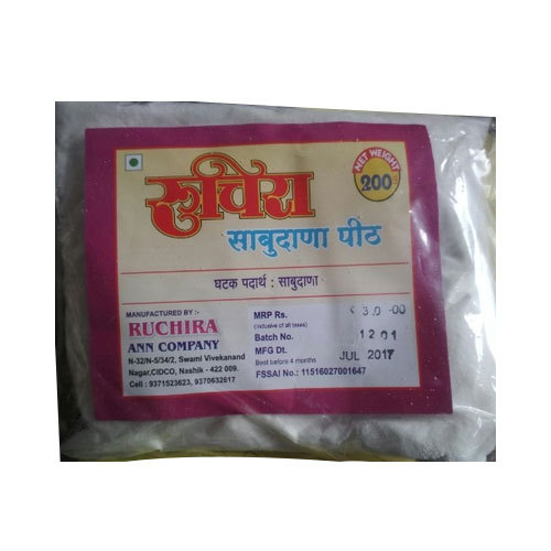 Ruchira Sabudana/Sago Flour, Pack Size: 200g