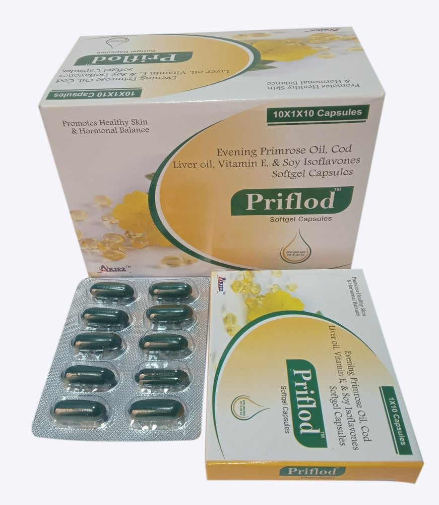 Priflod Cod Liver Oil, Packaging Type: Strip, Packaging Size: 10x1x10