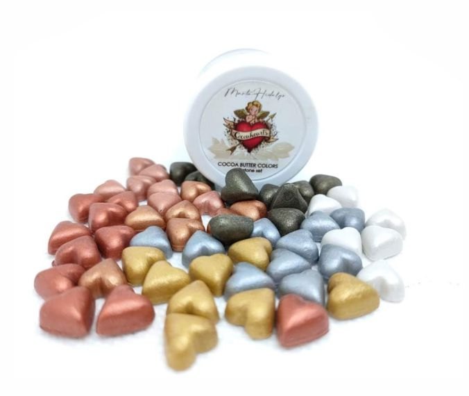 Sugarin Cocoa Hearts By Marta Hildalgo - Metallic 5gm