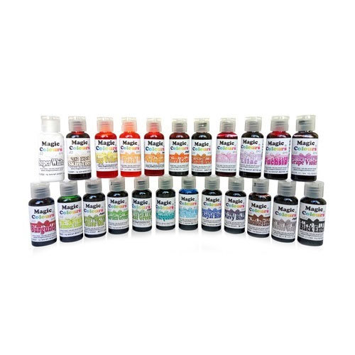 Magic Colour Pro Gels Icing Colours, Packaging Type: Bottle