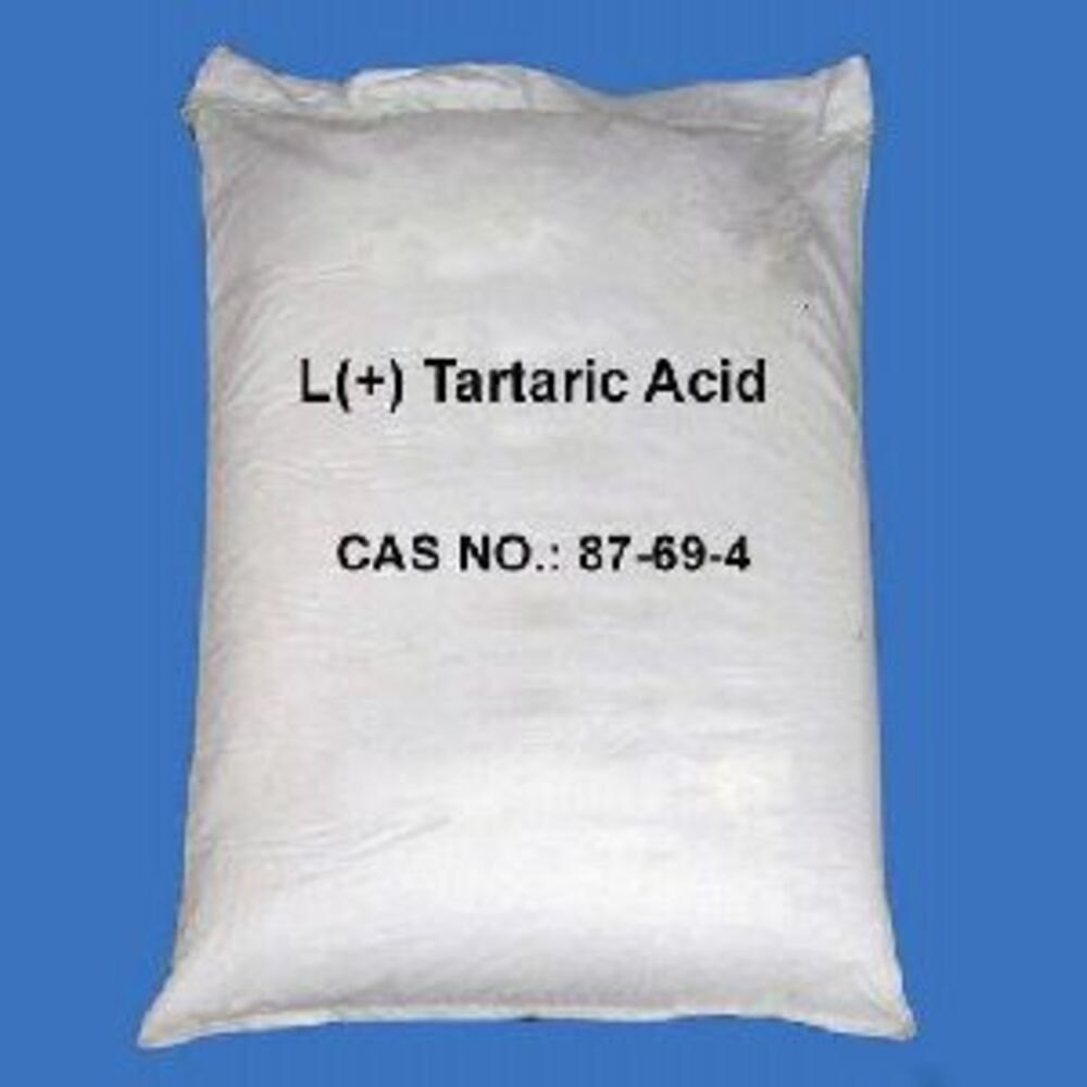 Tartaric Acid Powder, Packaging Size: 25 KG, 50 KG Bag