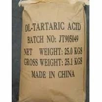 Powder DL-Tartaric Acid, For Industrial, Packaging Type: Hdpe Bags