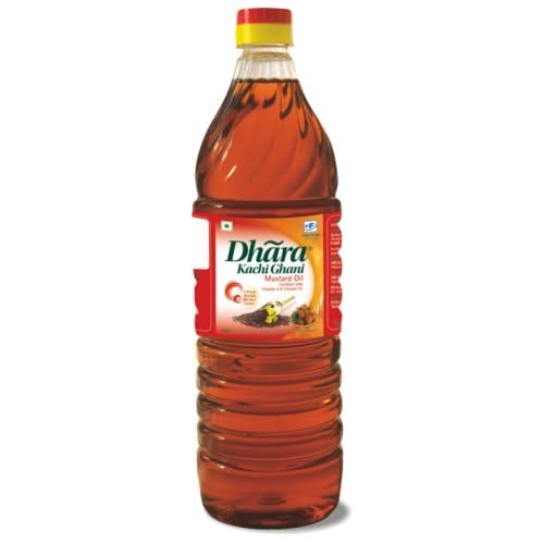 Dhara Kachi Ghani Mustard Oil -, Packaging Size: 1 litre