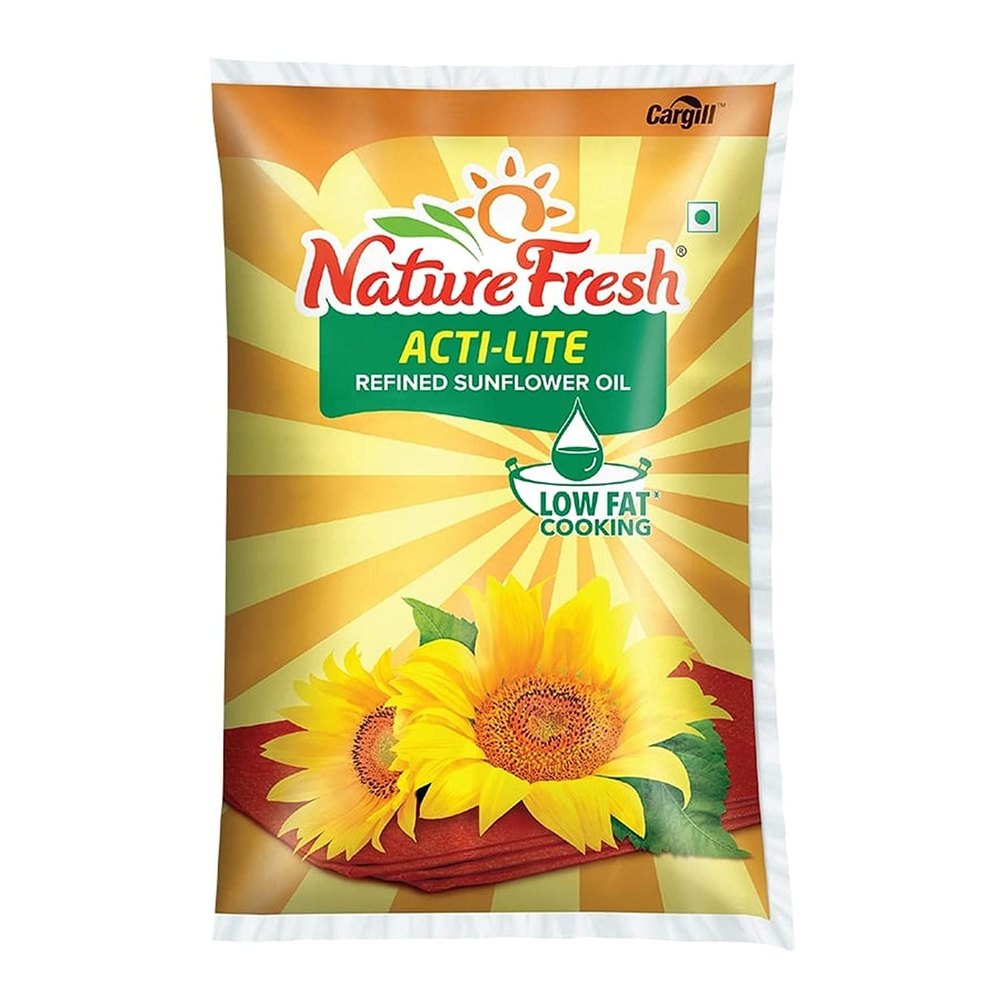 910 G Mono Saturated Nature Fresh Acti Lite Refined Oil, Packaging Type: Pouched, Packaging Size: 1 litre