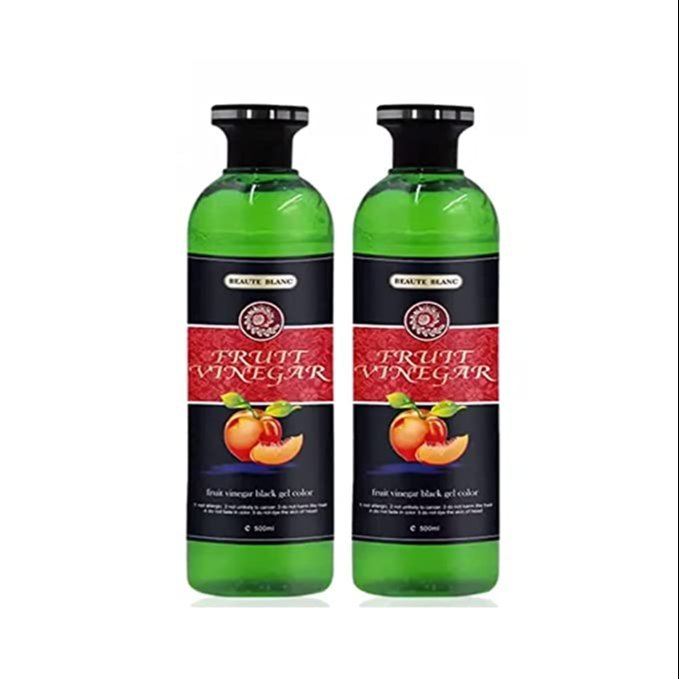 Transparent BEAUTE BLANC Black Gel Colour Fruit Vinegar, Bottles, Packaging Size: 28*15-12