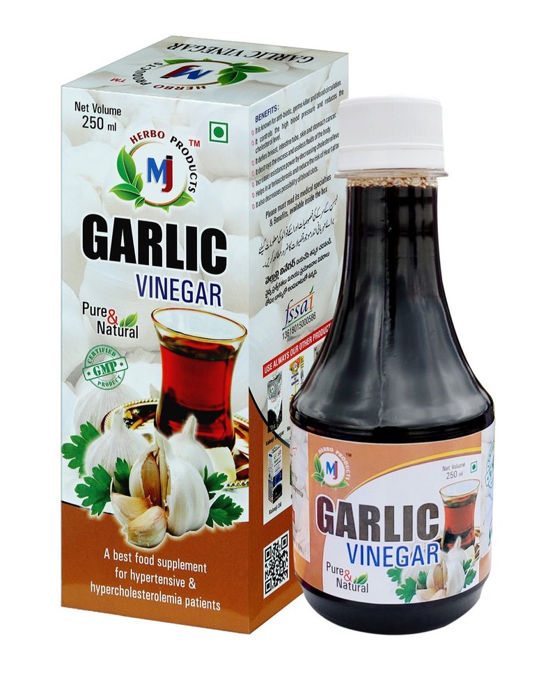 Garlic Vinegar, Box, Packaging Size: 250ml