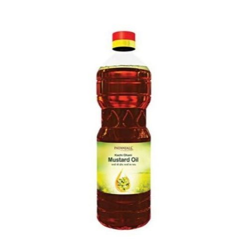 Patanjali Kachchi Ghani Mustard Oil, Packaging Type: Plastic Bottle, Packaging Size: 1 litre