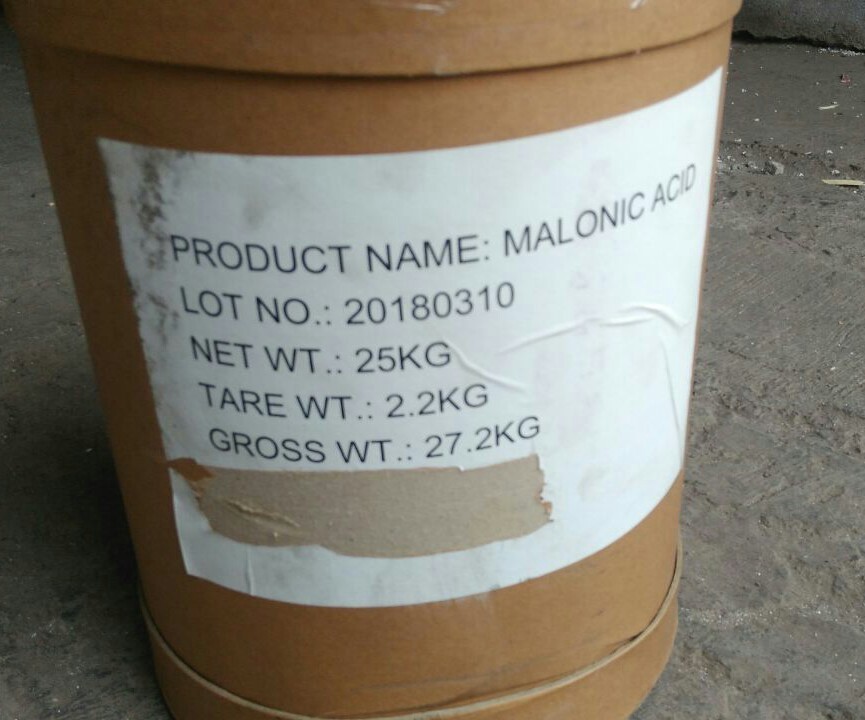 Malonic Acid, For Industrial, Packaging Size: 25 Kgs Fibre Drum