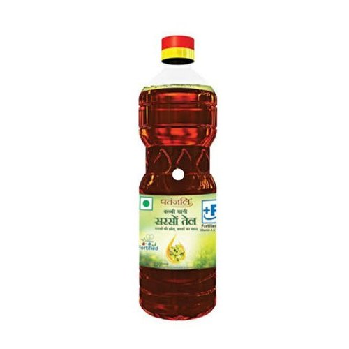 Cold Pressed Patanjali Mustard Oil, Packaging Type: Plastic Bottle, Packaging Size: 1 litre