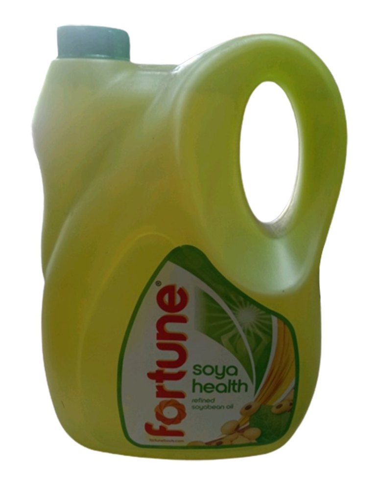 Fortune 5litre Soya Health Refined Soyabean Oil, Can, Speciality: High In Protein