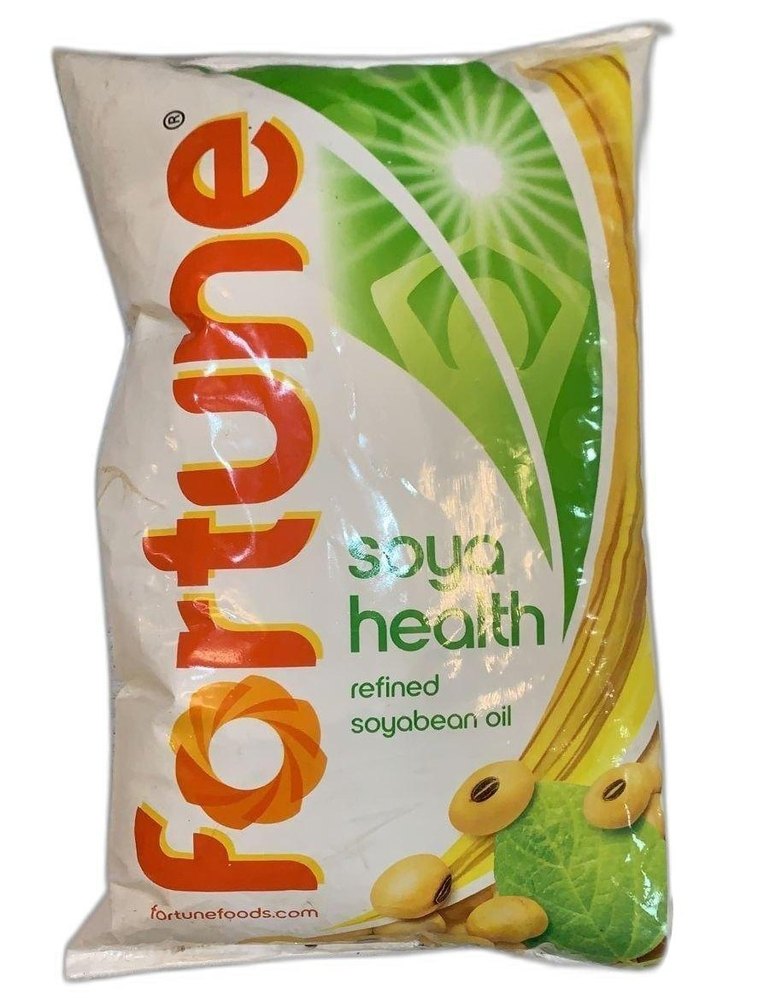 Fortune 1L Refined Soyabean Oil, Packet