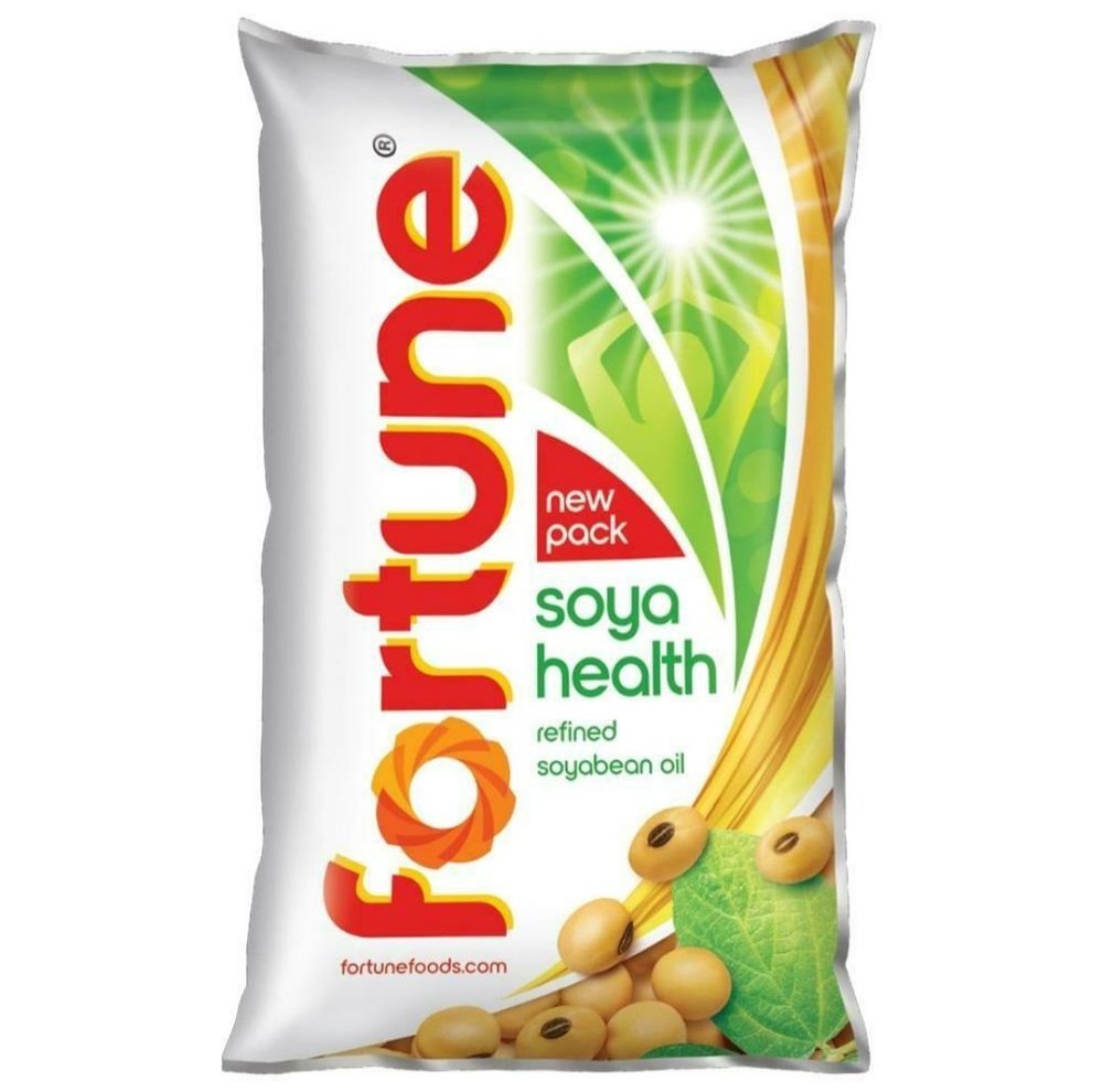 Fortune Refined Soybean Oil, Pouch img