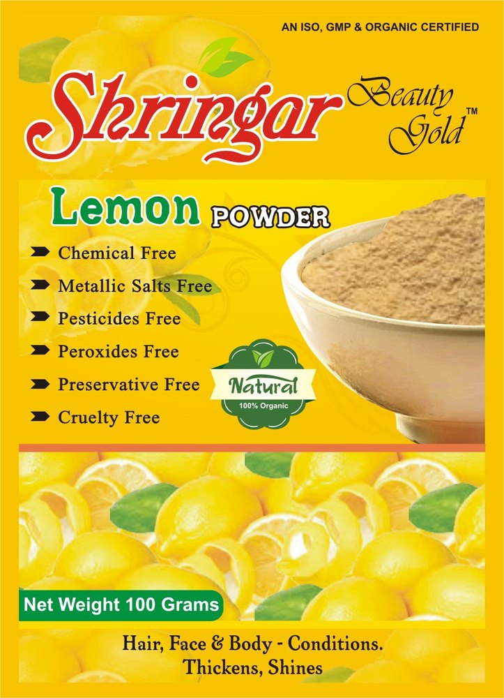 Lemon Powder, Pack Size: 100