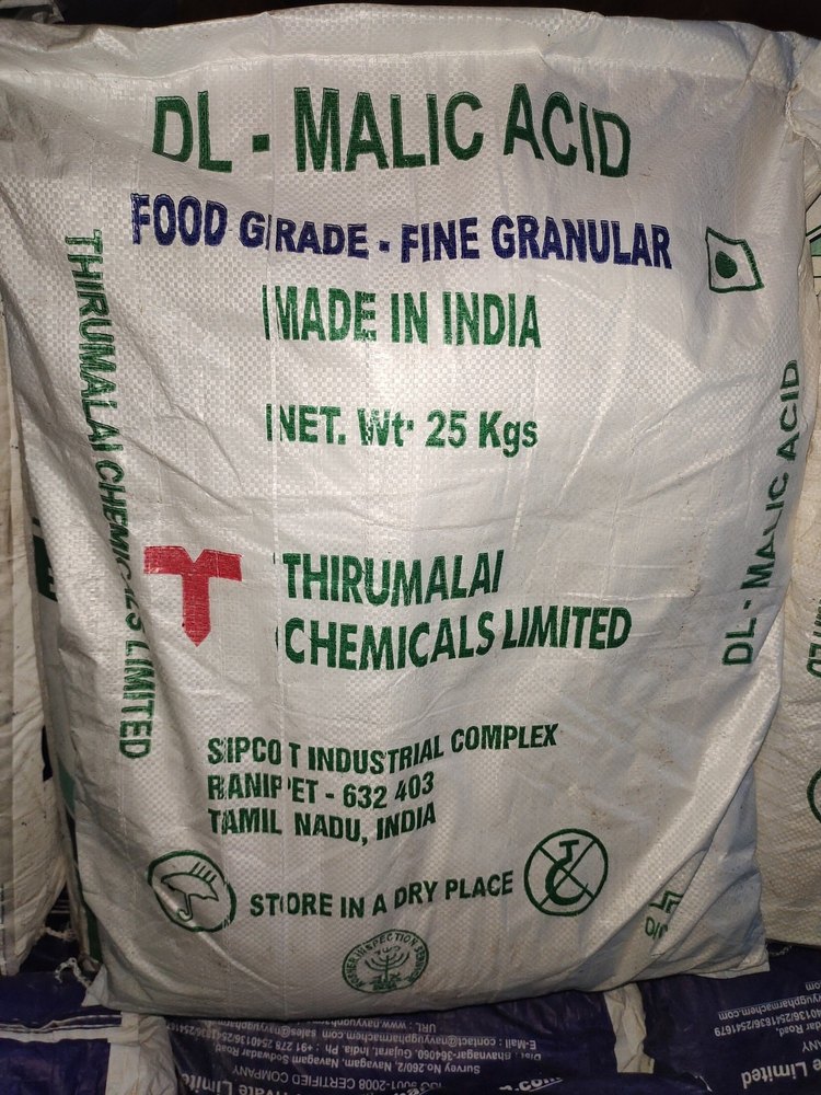 Food Grade Malic Acid, Packaging: 25 kg