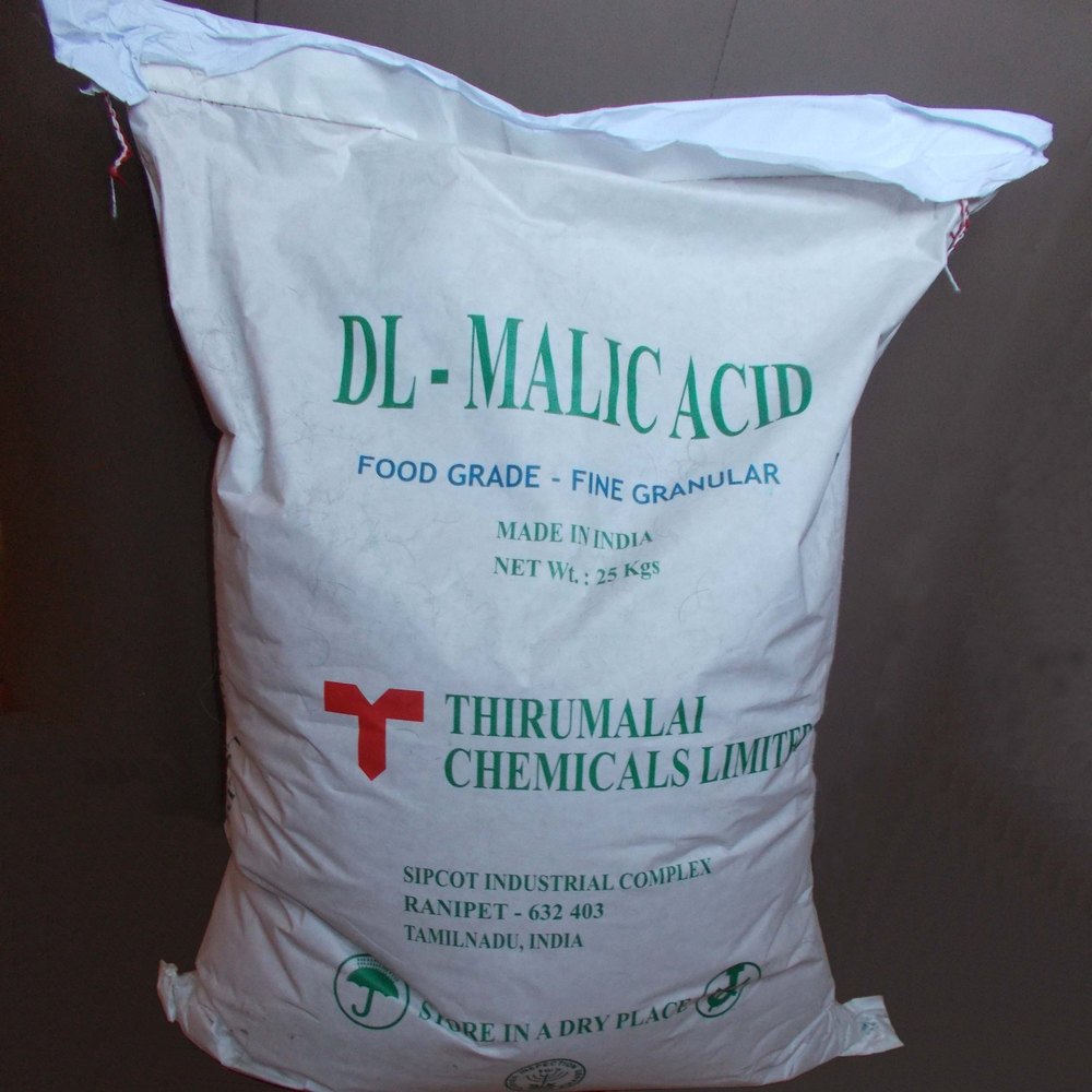 Malic Acid, Packaging Size: 25 Kgs, Packaging Type: Bag