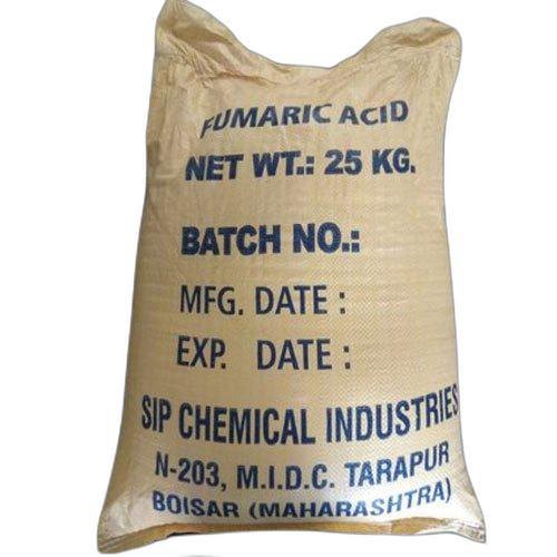 Powder Pharma Grade Fumaric Acid, For Pharmaceutical Industry, Packaging Type: Bag