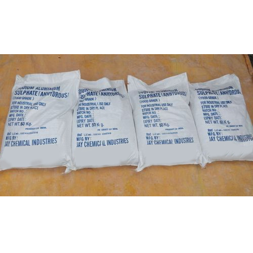 Food Grade Powder Sodium Aluminium Sulphate, For Baking Application, Pack Size: 50 Kg