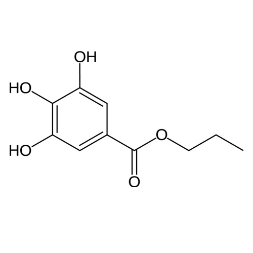 Propyl Gallate, for Industrial, Standard