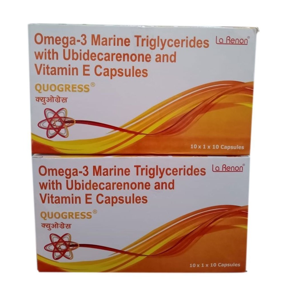 La Renon Omega 3 Marine Triglycerides Ubidecarenone Vitamin E Capsules