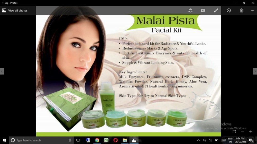 For Skin Pista Flavour, For Face