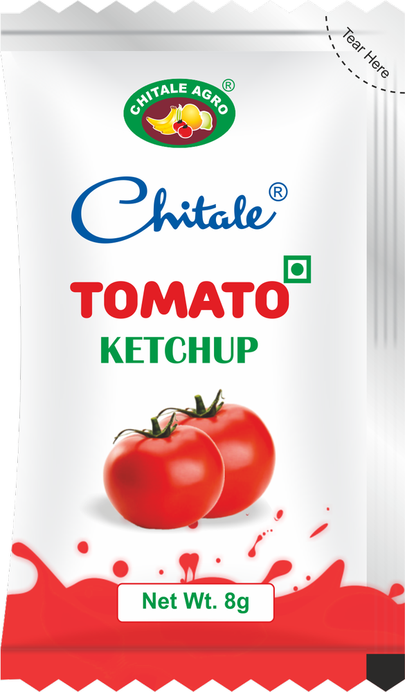 Chitale 8 g Tomato Ketchup, Packaging Type: Pouch