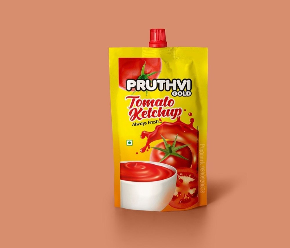 Pruthvi Gold Tomato Ketchup, Packaging Type: Pouch, Packaging Size: 1 Kg