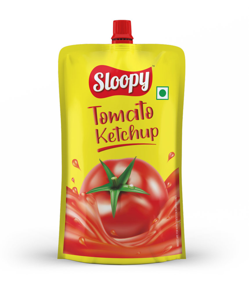 SLOOPY Tomato Ketchup, Packaging Type: Pouch, Packaging Size: 90 Grams