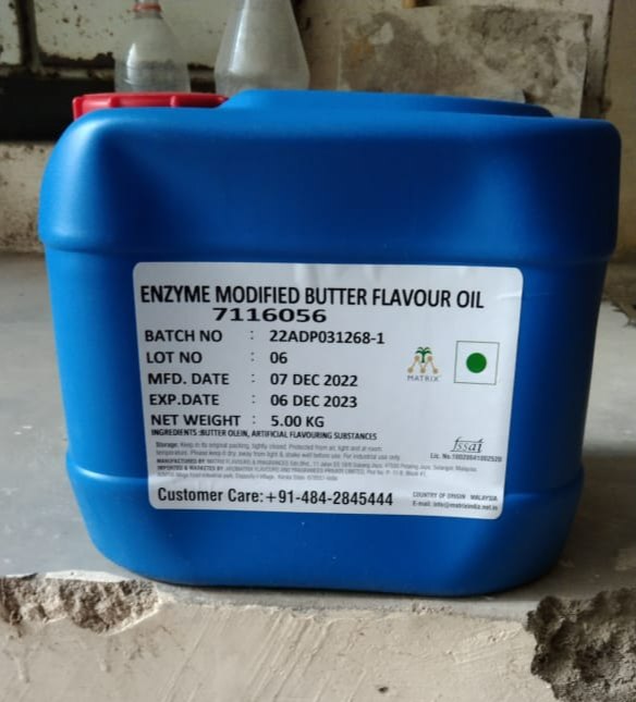 ENZYME MODIFIED BUTTER FLAVOUR OIL