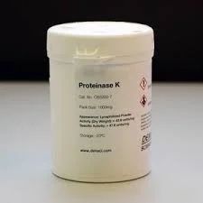 Proteinase K Enzyme, Powder, Packaging Size: 10MG, 100 MG