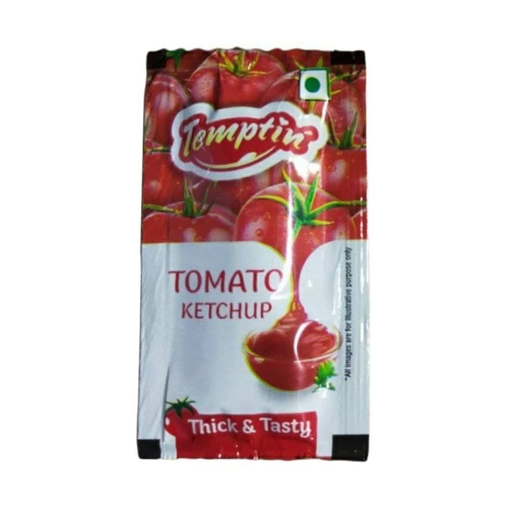 8gm Temptin Tomato Ketchup, Packaging Type: Sachet