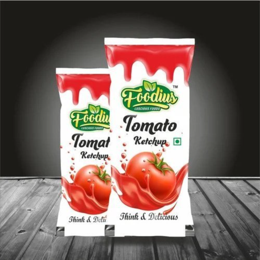 Foodius Mac. D Food Tomato Ketchup Pouch, Size: 12 Gm