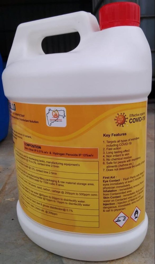 Disinfectant Chemicals MH SIL10, Liquid, Hdpe Can