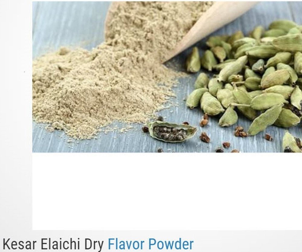 White Kesar Elaichi Dry Powder Flavours, Packaging Type: Loose