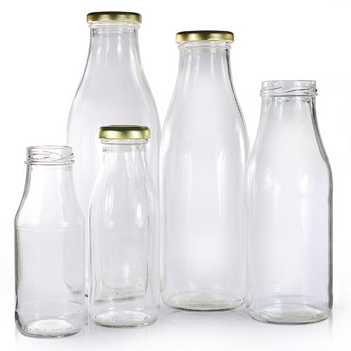 Transparent Water Glass Bottle, Capacity: 750 Ml