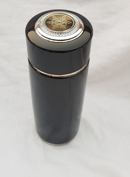 devik Black And Silver Nano Flask, For Home