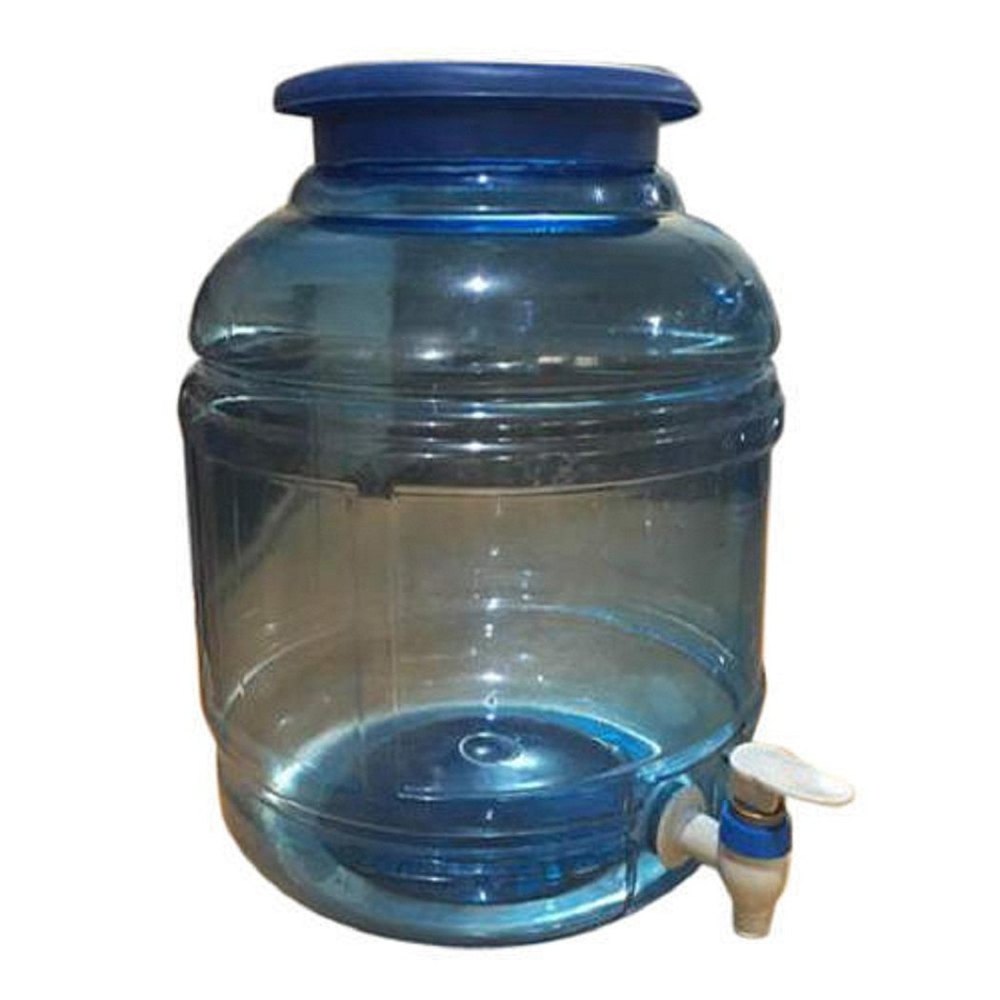 Blue 10 Litre PET Water Dispenser Bottle