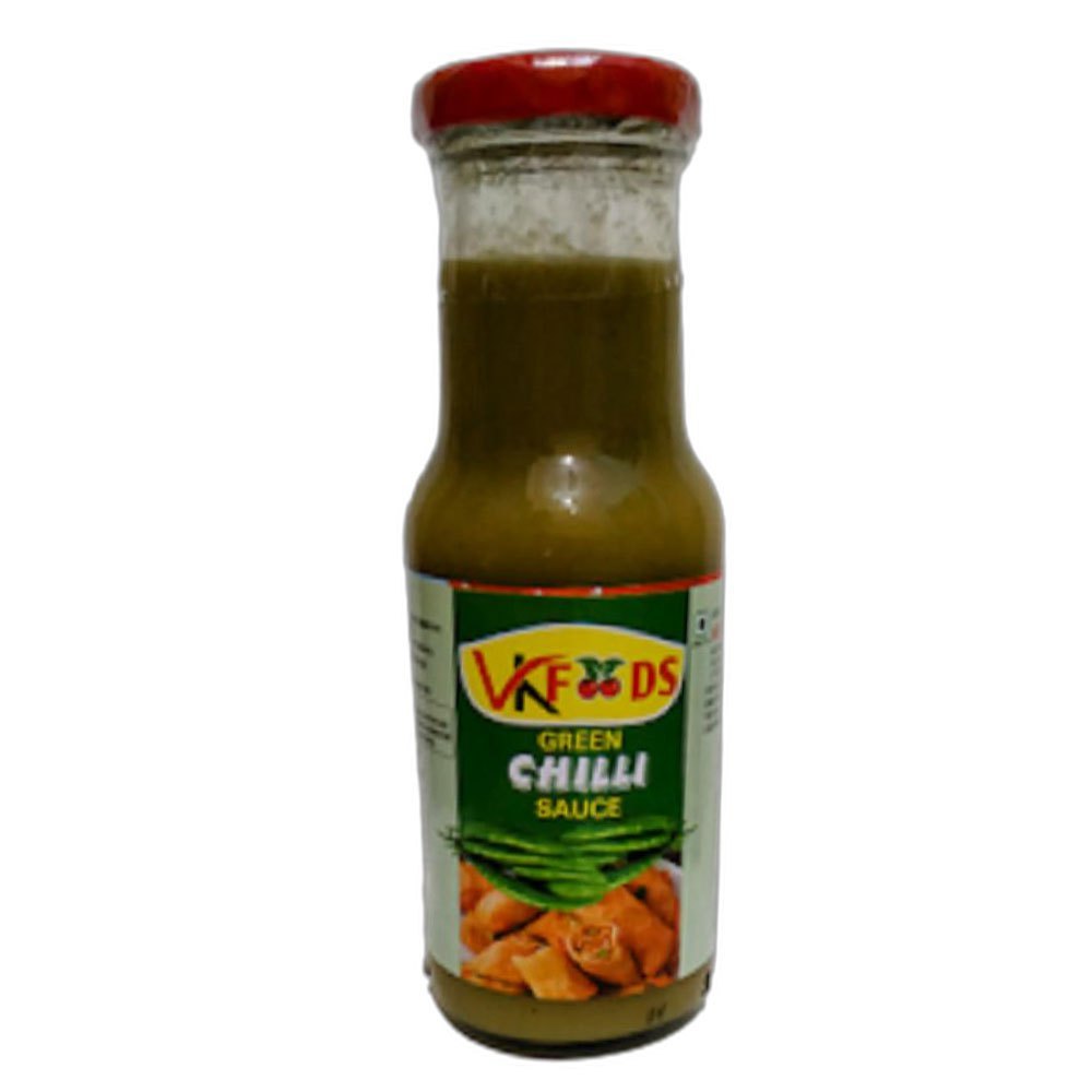 VK Foods Green Chilli Sauce, Packaging Type: Glass Bottle, Packaging Size: 100ml