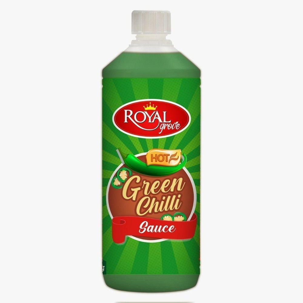 Royal Grove Green Chilli Sauce, Packaging Type: Bottle, Packaging Size: 850 G