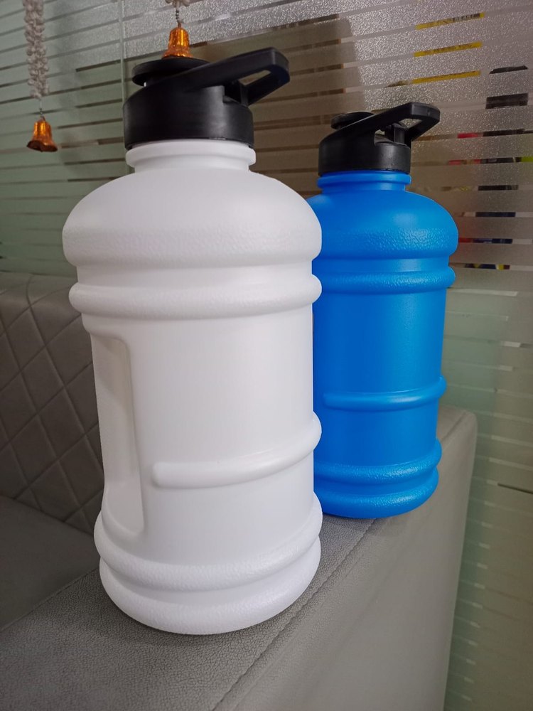 white and black Gym Gallon, For Water, Capacity: 2 Ltr