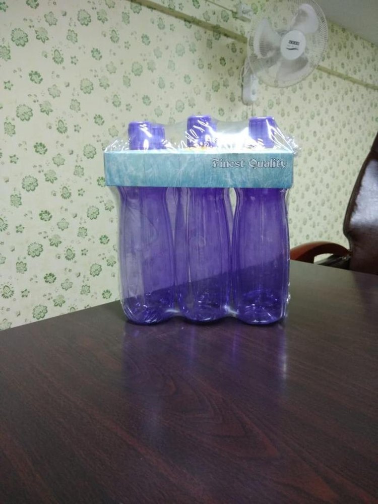 Blue Plastic Water Bottle 1 Ltr