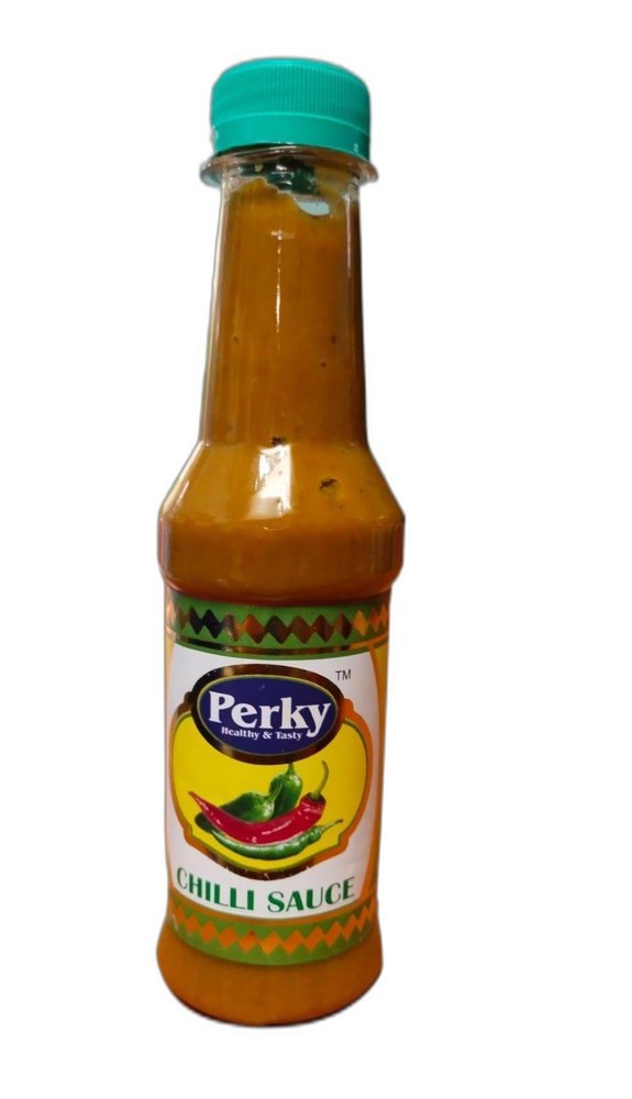 Perky 200gm Green Chilli Sauce, Packaging Type: Bottle