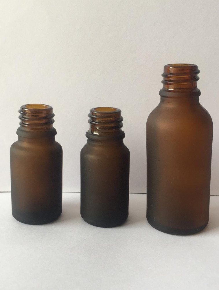 Dropper Bottles Clear Frosted Glass Bottle