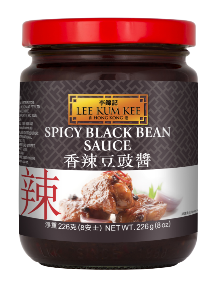 LKK Spicy Black Bean Sauce 226 Gram, Packaging Type: Glass Bottle