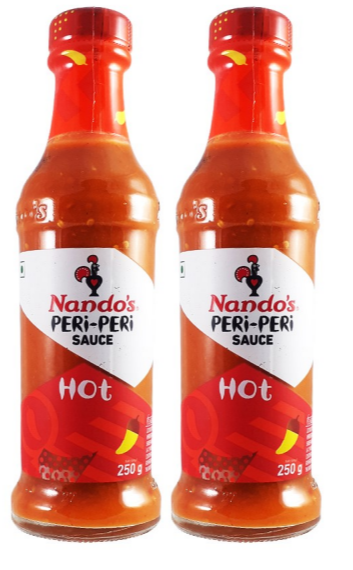 250g Peri-Peri Sauce Hot, For Kitchen, Packaging Type: Bottle