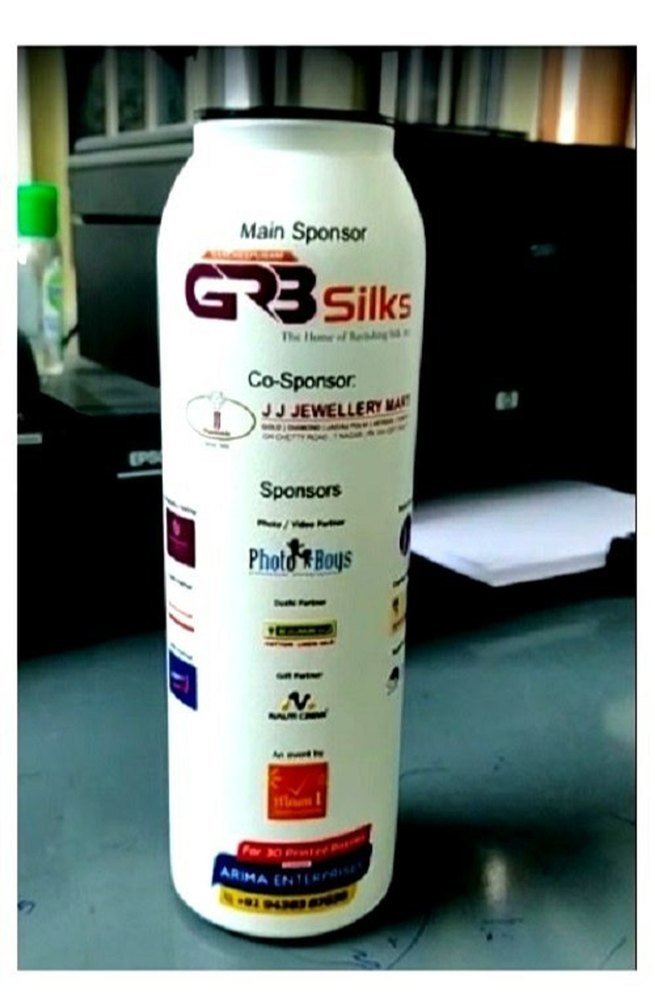 Printed Promotional Steel Water Bottles, For Drinking