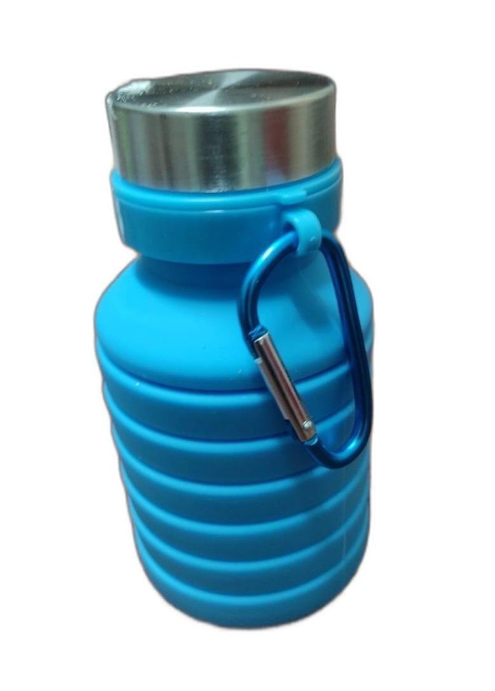 Screw Cap Plastic Silicone Water Bottle, Capacity: 1.2 Litre