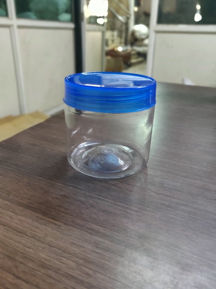 Transparent 250 Ml Round Pet Jar, Weight: 22 Grams