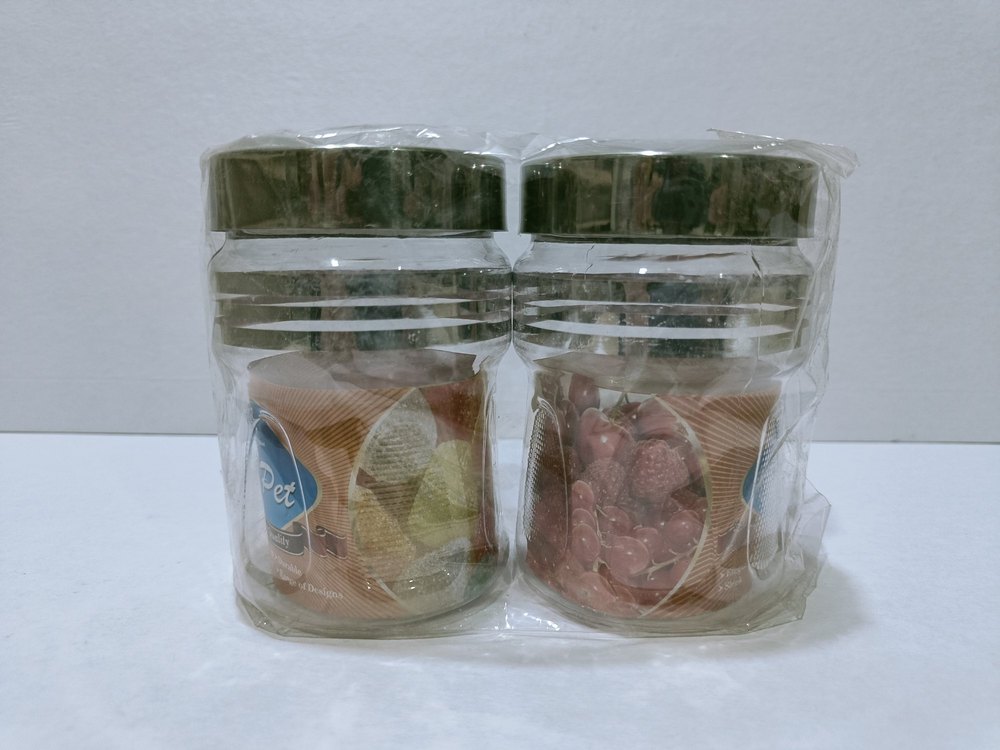 Transparent Pet Kitchen Jars, For Food Storage