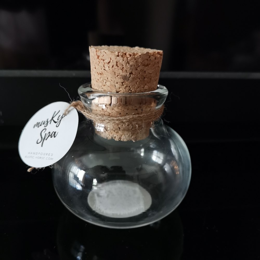 Borosil Food Grade Cork Premium Glass Cosmetic Jars, Capacity: 100ml